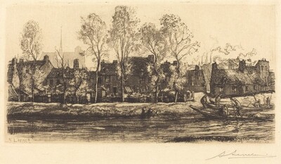 Banks of the Somme at Amiens (Bords de la Somme a Amiens)
