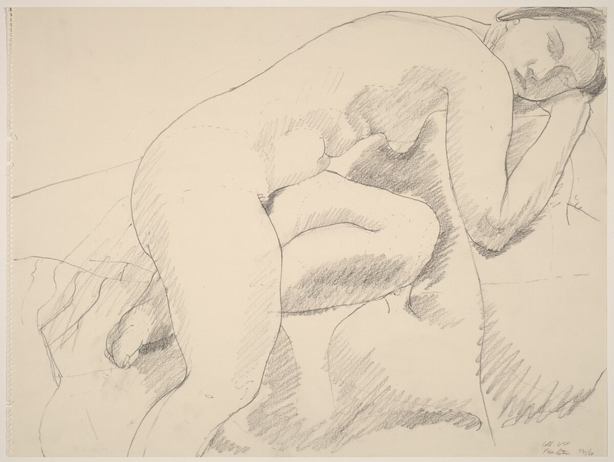 Study for "Untitled" by Philip Pearlstein