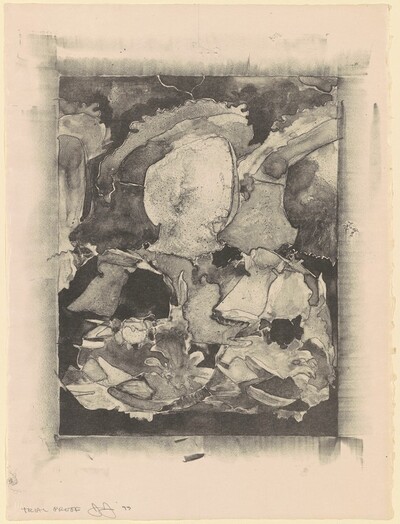 After Holbein (In Portfolio Artists against Torture) [trial proof]