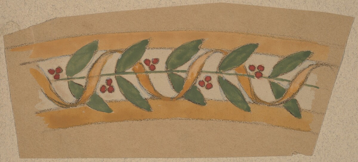 Study for a Border Design by Charles Sprague Pearce