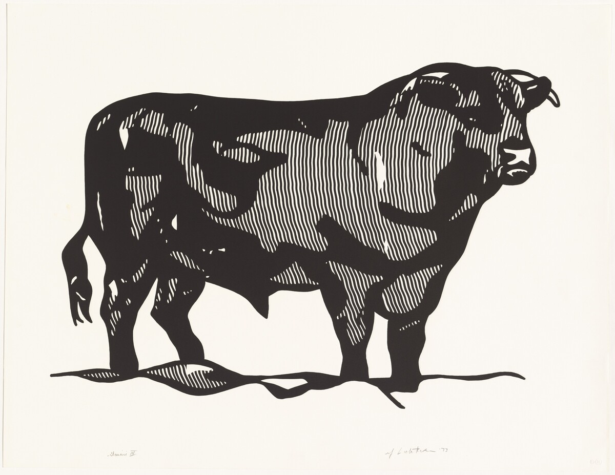 Bull I by Roy Lichtenstein