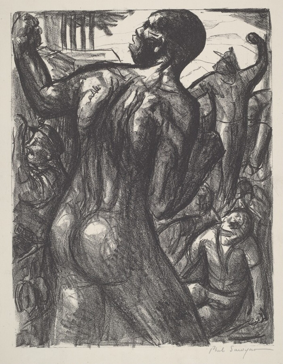 Untitled (Strike) by Philip Ayer Sawyer