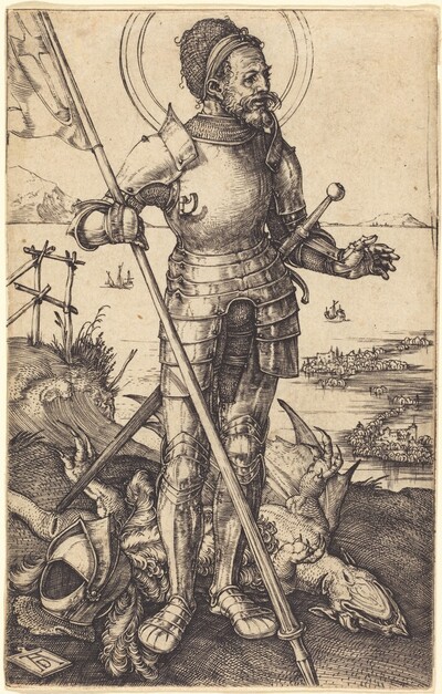 Saint George Standing