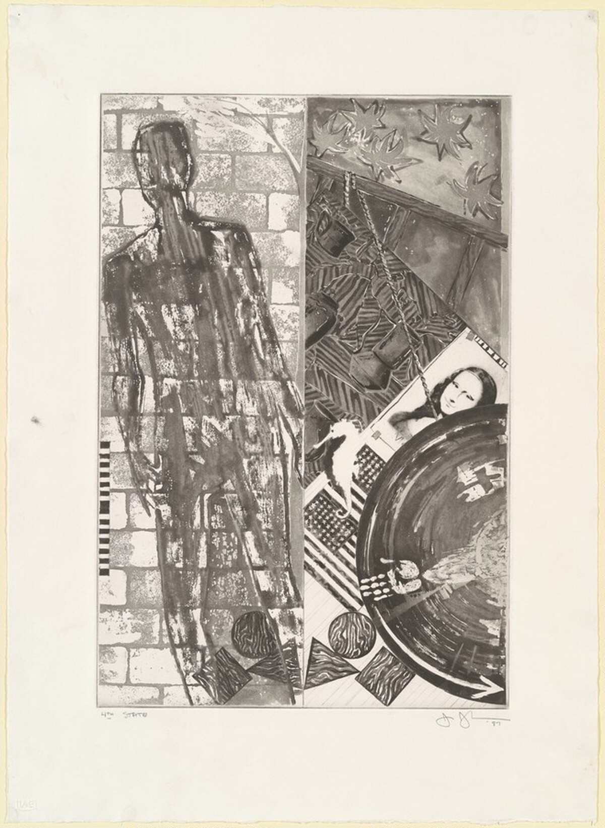 The Seasons (Summer) [state proof of 4th state] by Jasper Johns
