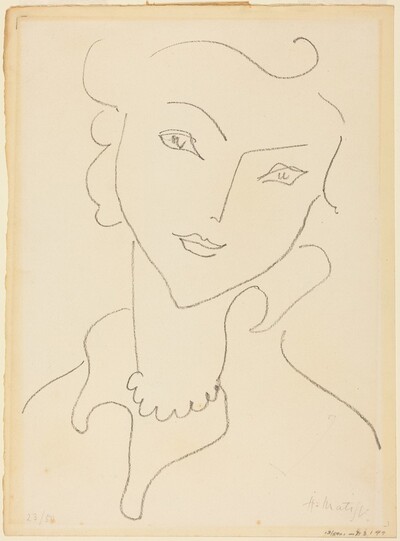 Untitled (Head of a Woman)