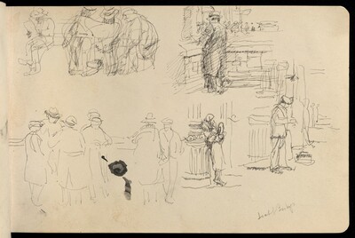 Isabel Bishop Early Sketchbook