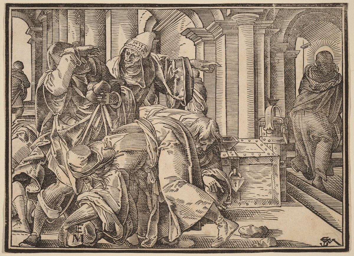 Christ Tells His Disciples of the Last Judgment by Christoph Murer