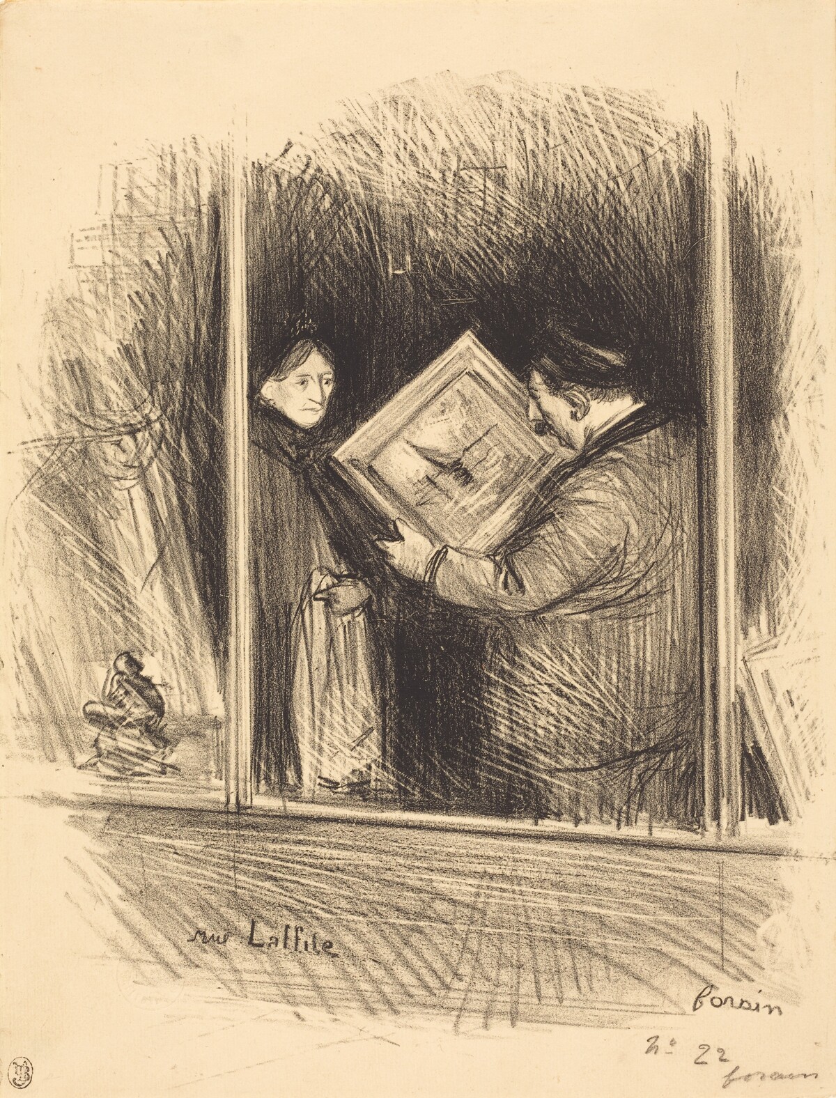 Rue Laffitte (Laffitte Street) by Jean-Louis Forain