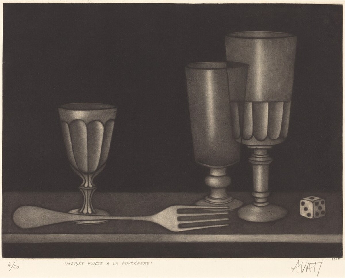 Nature Morte à la Fourchette by Mario Avati