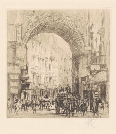 Arc St. Carlo, Naples