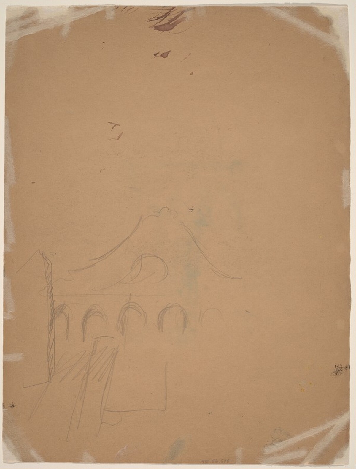 Urban Landscape [verso] by Mark Rothko
