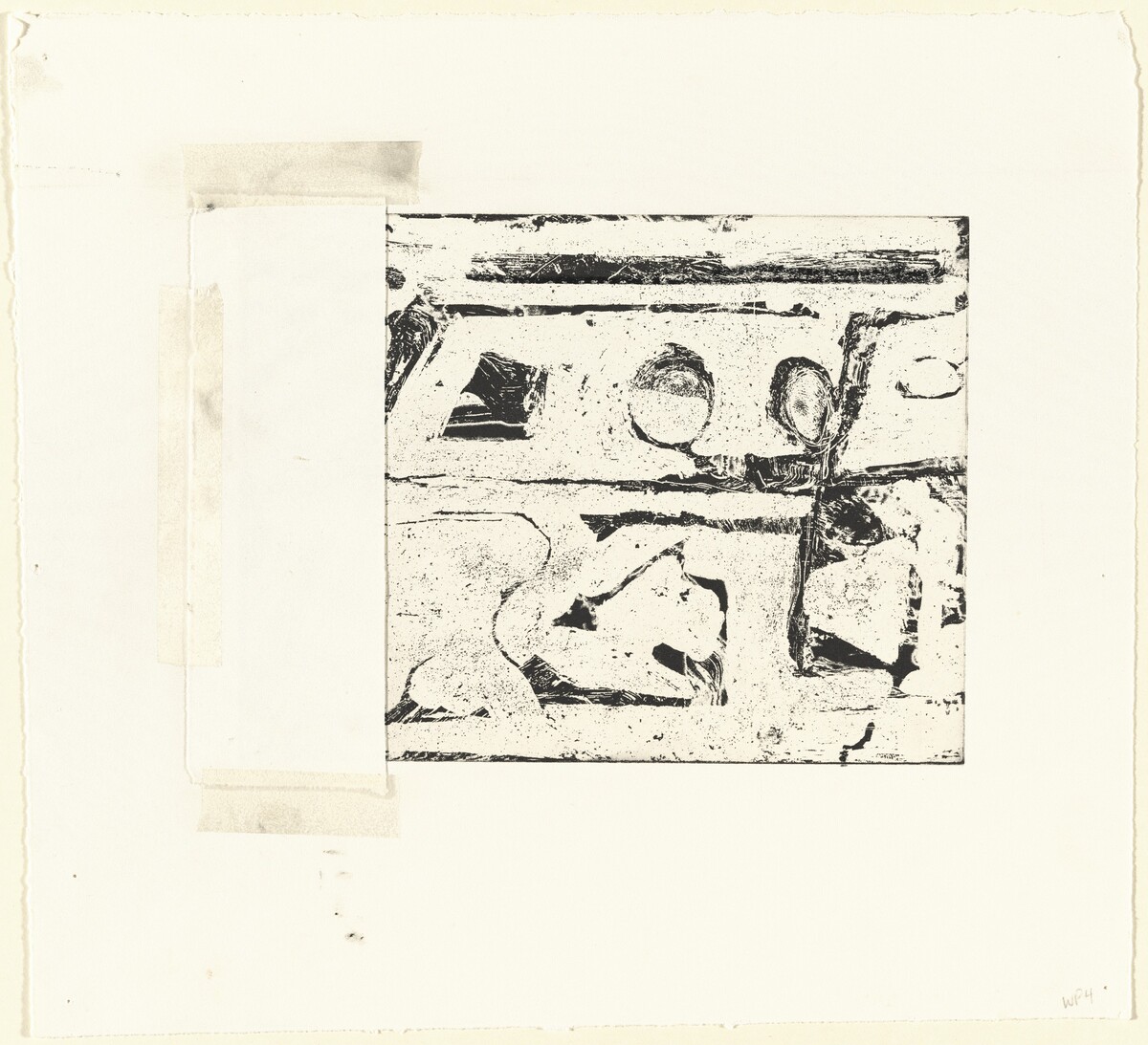 Oui [working proof 4] by Richard Diebenkorn