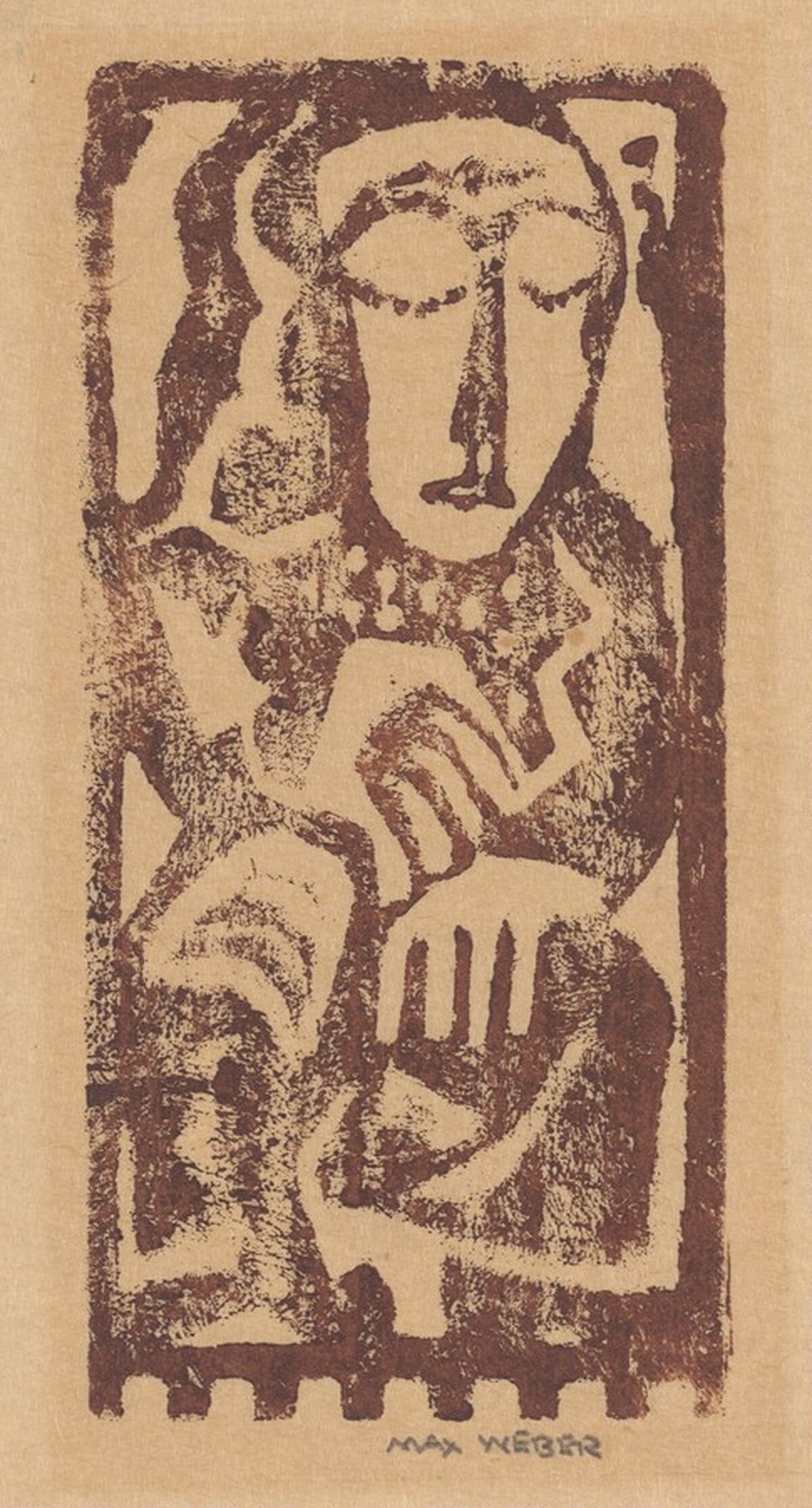 Seated Woman by Max Weber