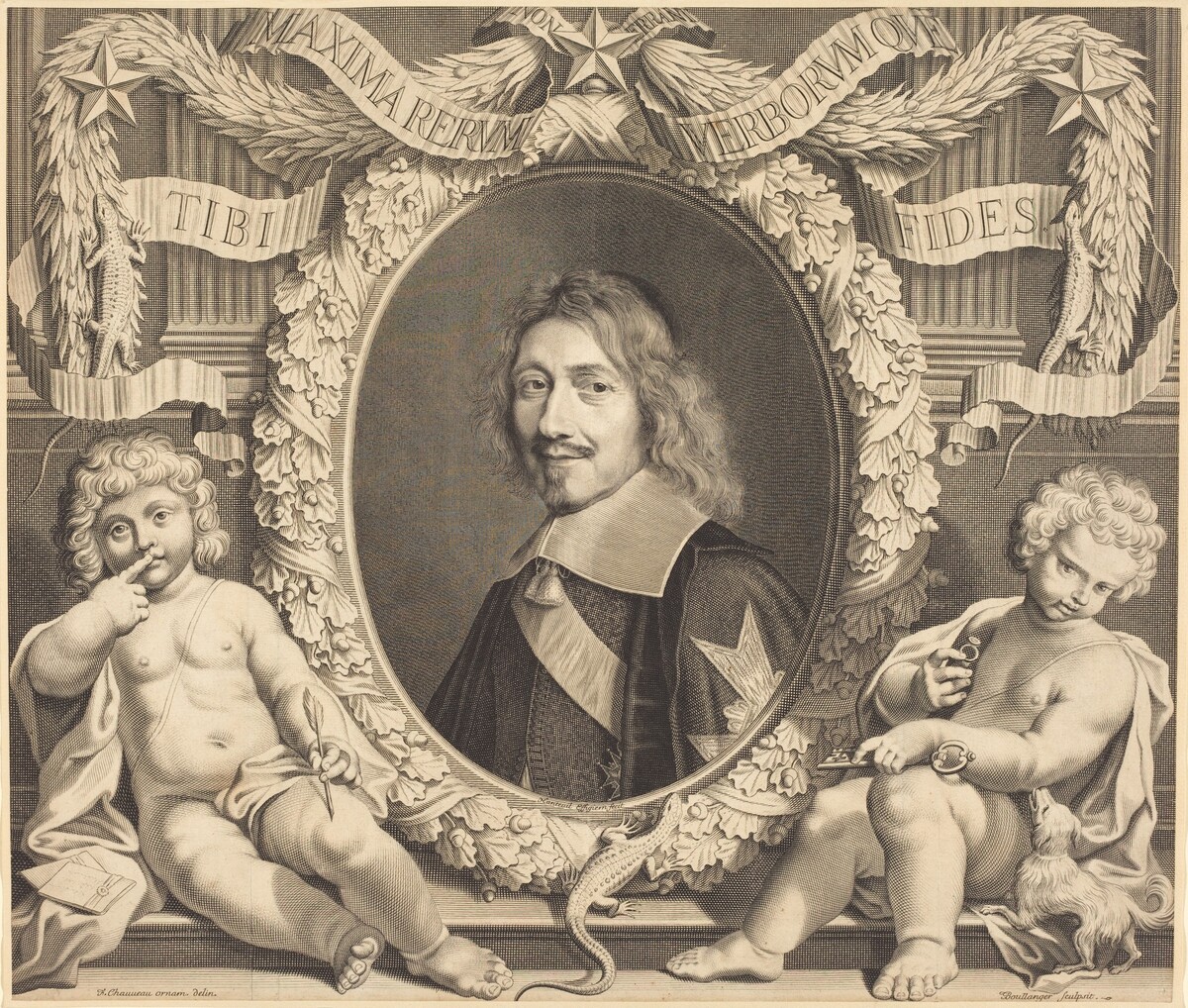 Chancellor Michel Le Tellier by Robert Nanteuil