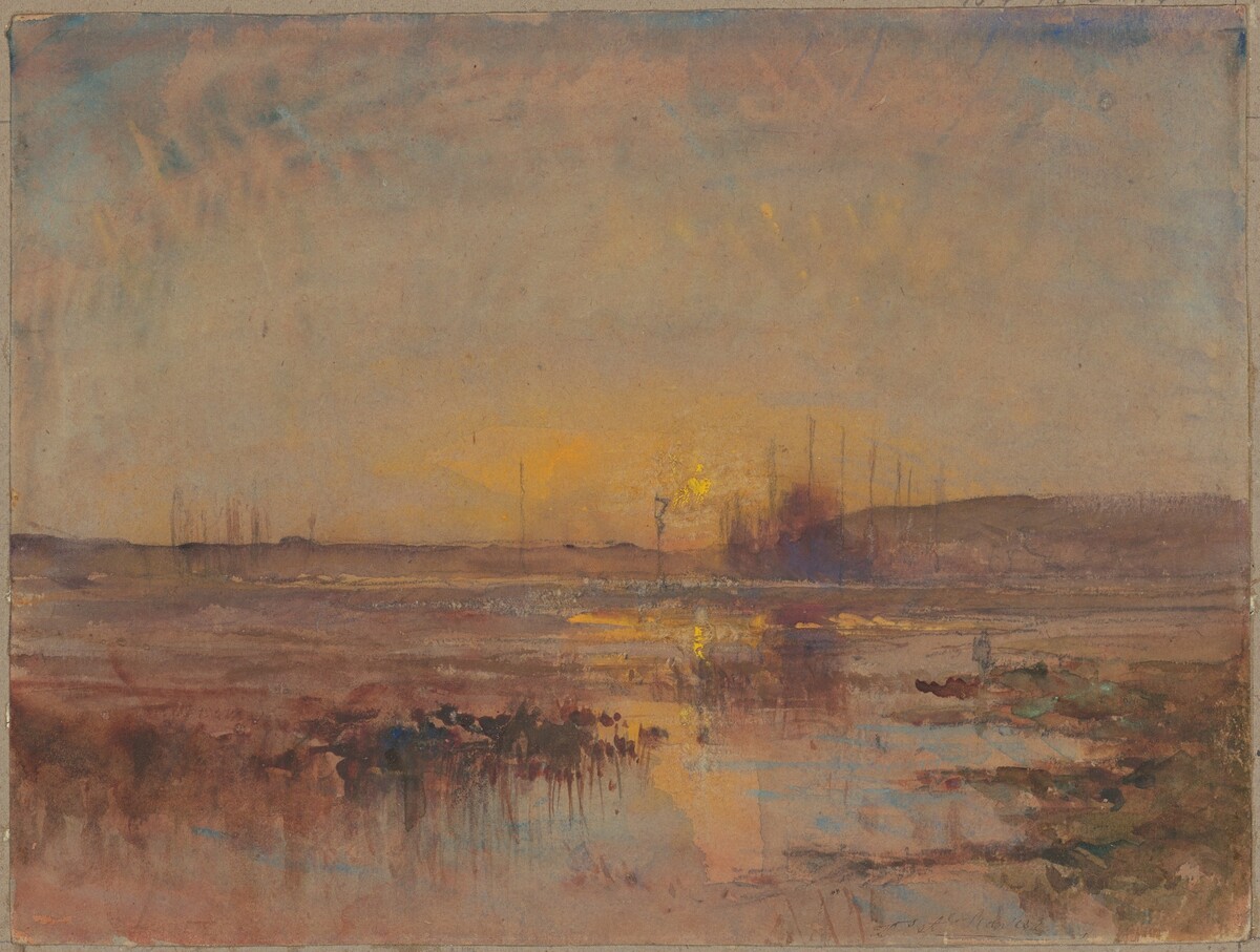 Vicinity of Morestal by François-Auguste Ravier