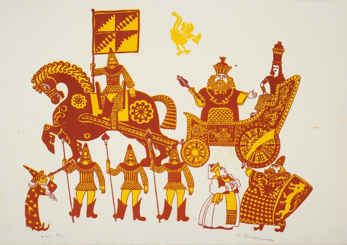Coq d'or by Alfred Bendiner