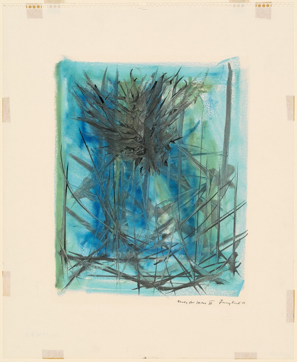 Study for "Icarus", No. 3 by Jimmy Ernst