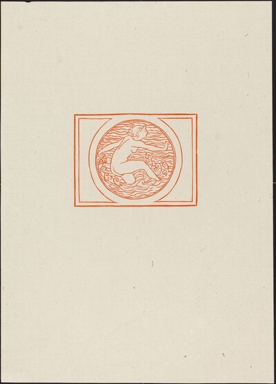 Seventh Eclogue: Galatea Whiter than Swan down (Galatee jouant dans l'eau)