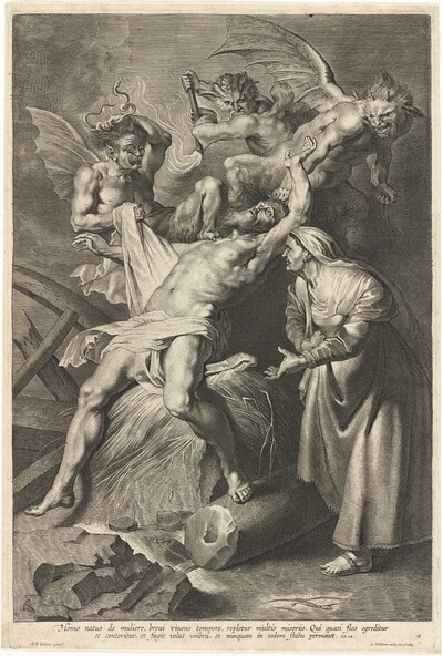 Job Tormented by Demons and Abused by His Wife