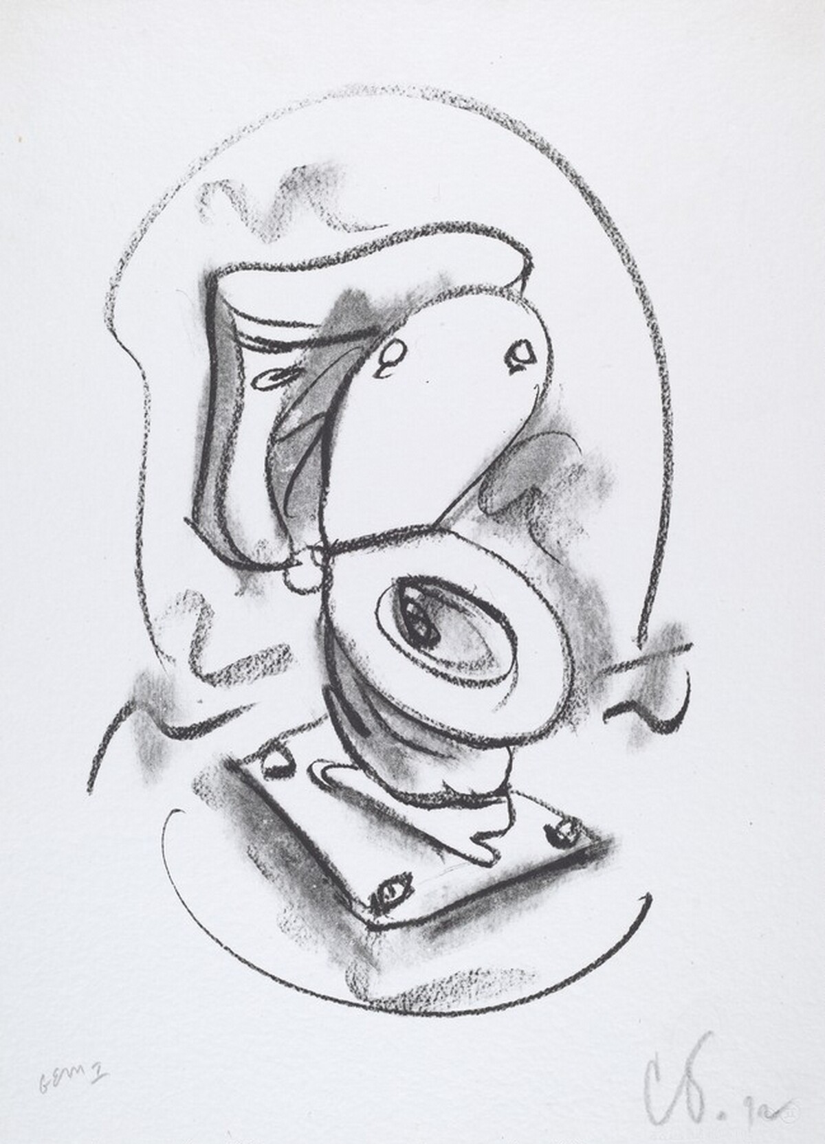 Soft Toilet #2 by Claes Oldenburg