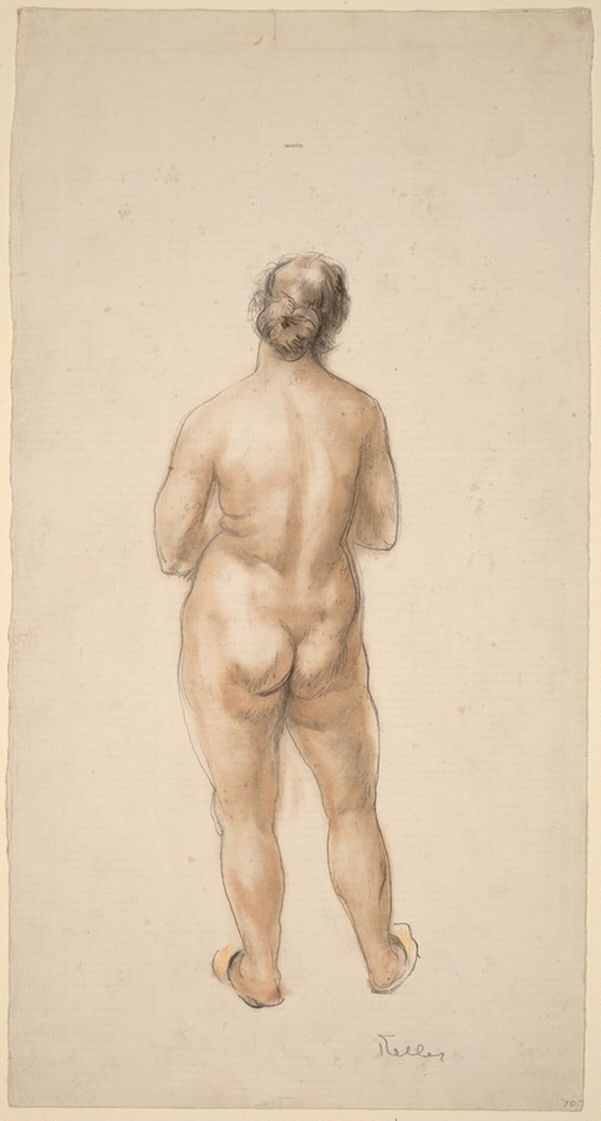 Standing Nude by Harrison Keller