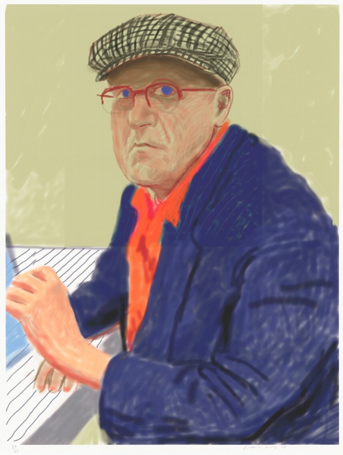 Self Portrait II by David Hockney