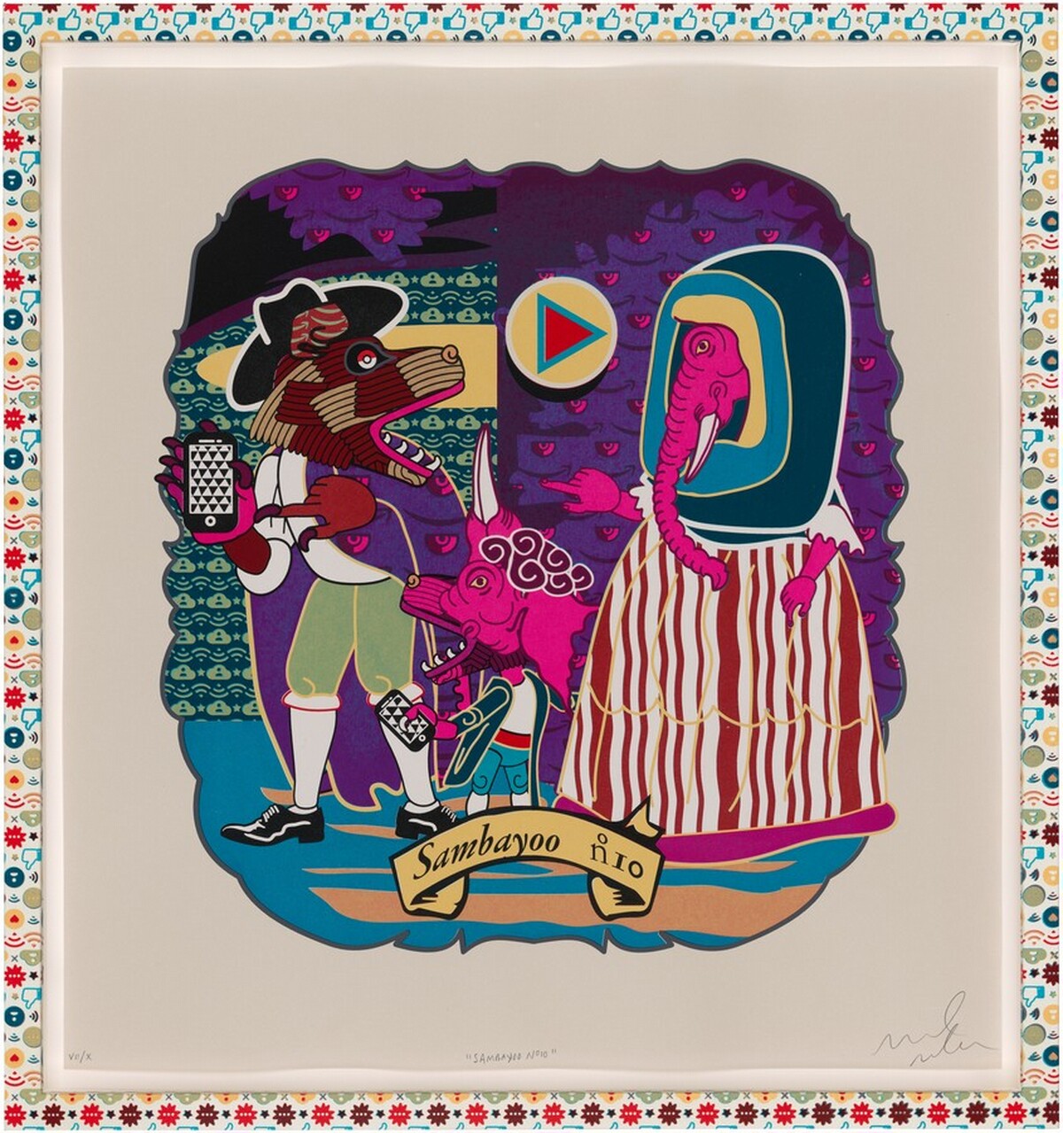 Sambayoo no. 10 from La Raza Cósmica 20XX by Michael Menchaca