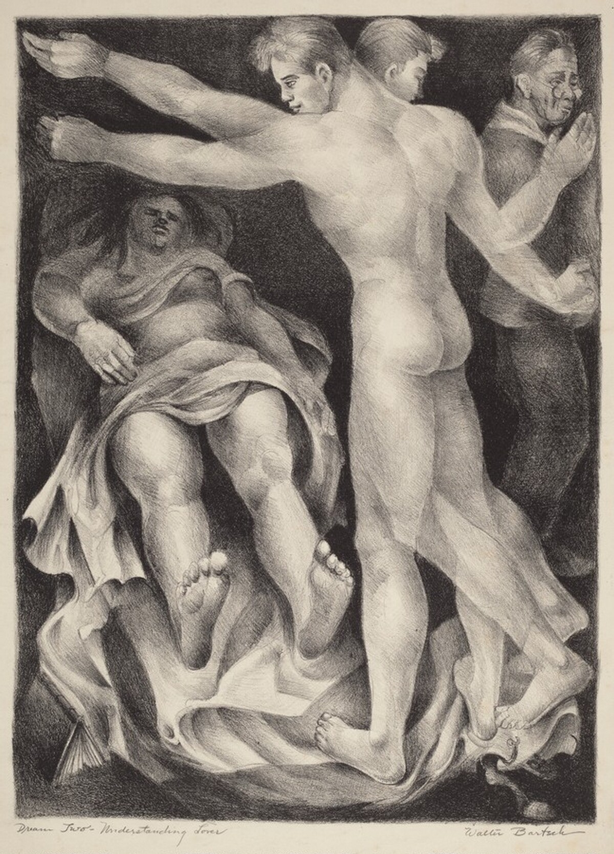 Dream Two - Understanding Lover by Walter Frederick Bartsch