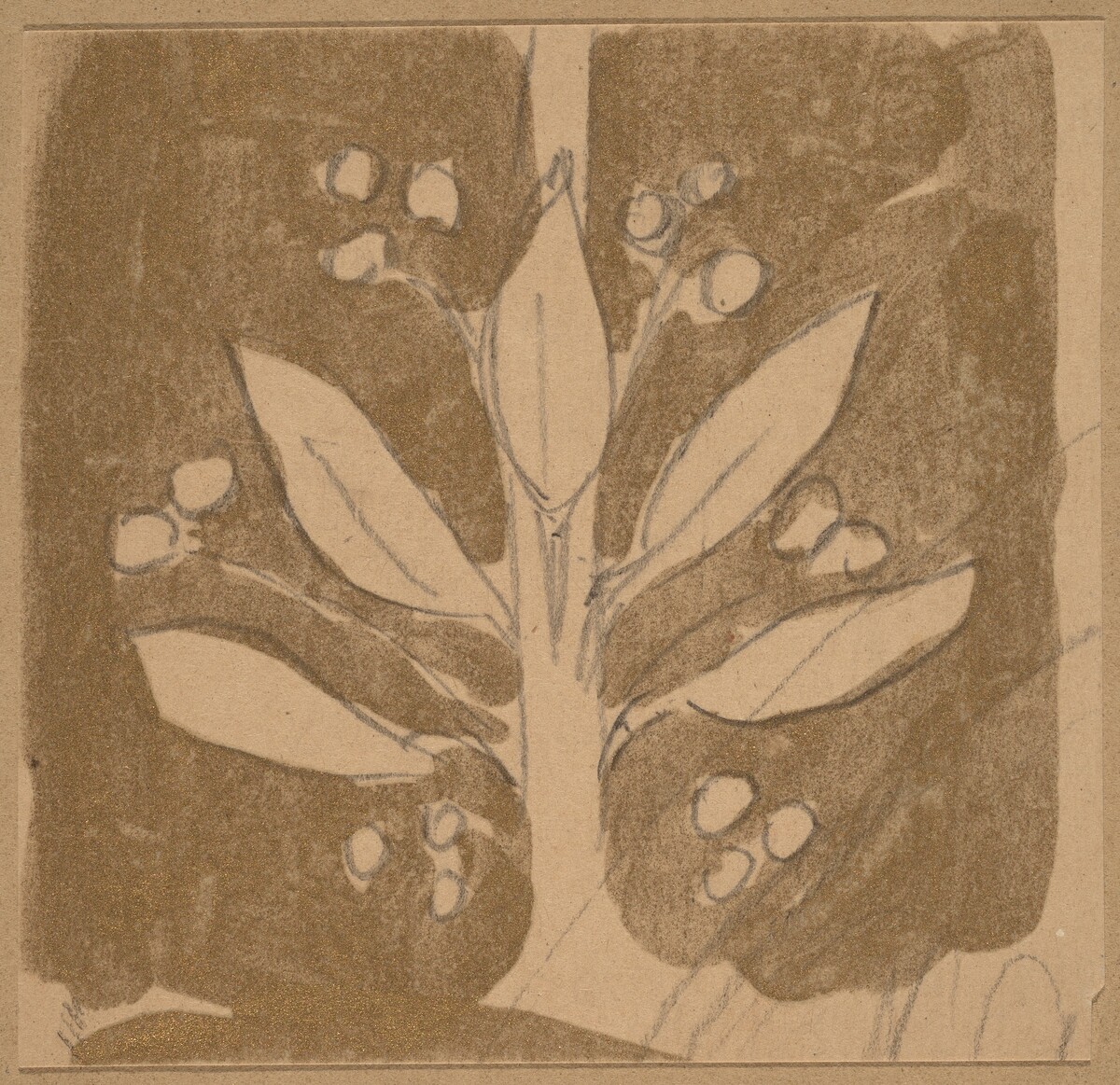 Study for a Border Design by Charles Sprague Pearce