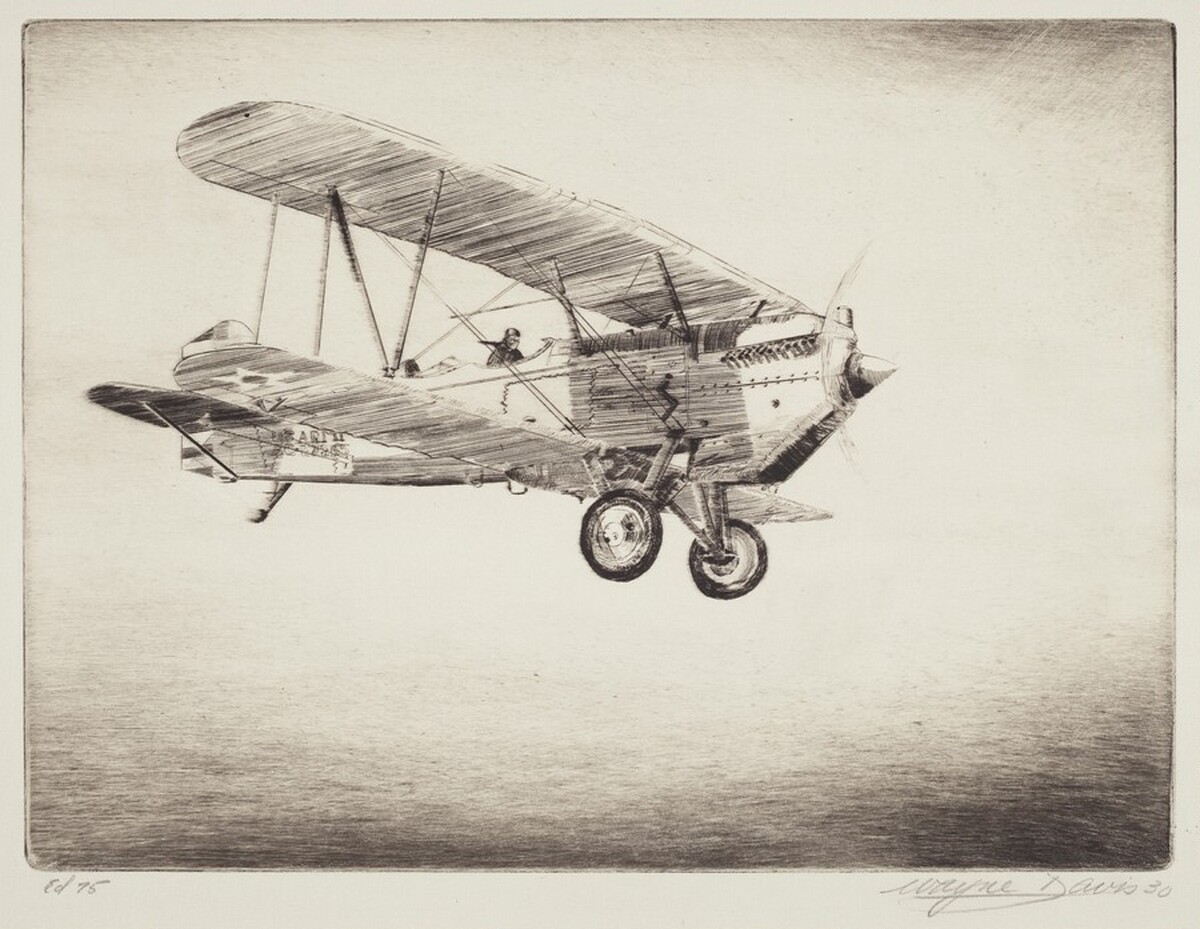Curtiss Falcon D-12 by Wayne L. Davis