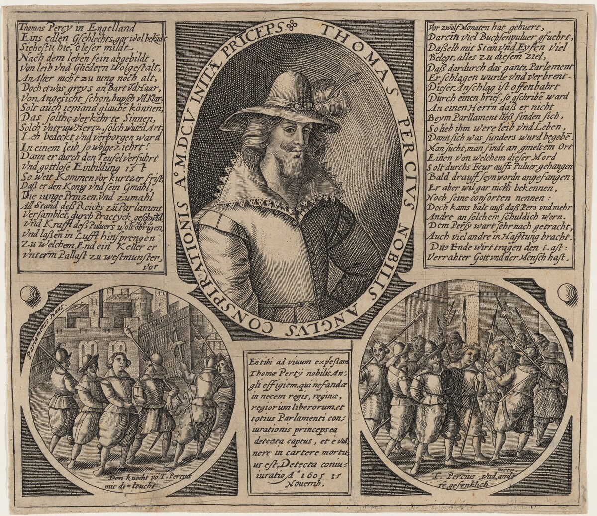 Thomas Percy and the Gunpowder Plot by Unknown Artist