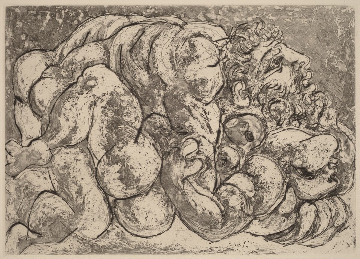 Coupling I (Accouplement I) by Pablo Picasso