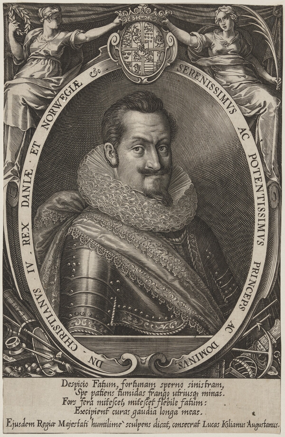 Christian IV of Denmark by Lucas Kilian