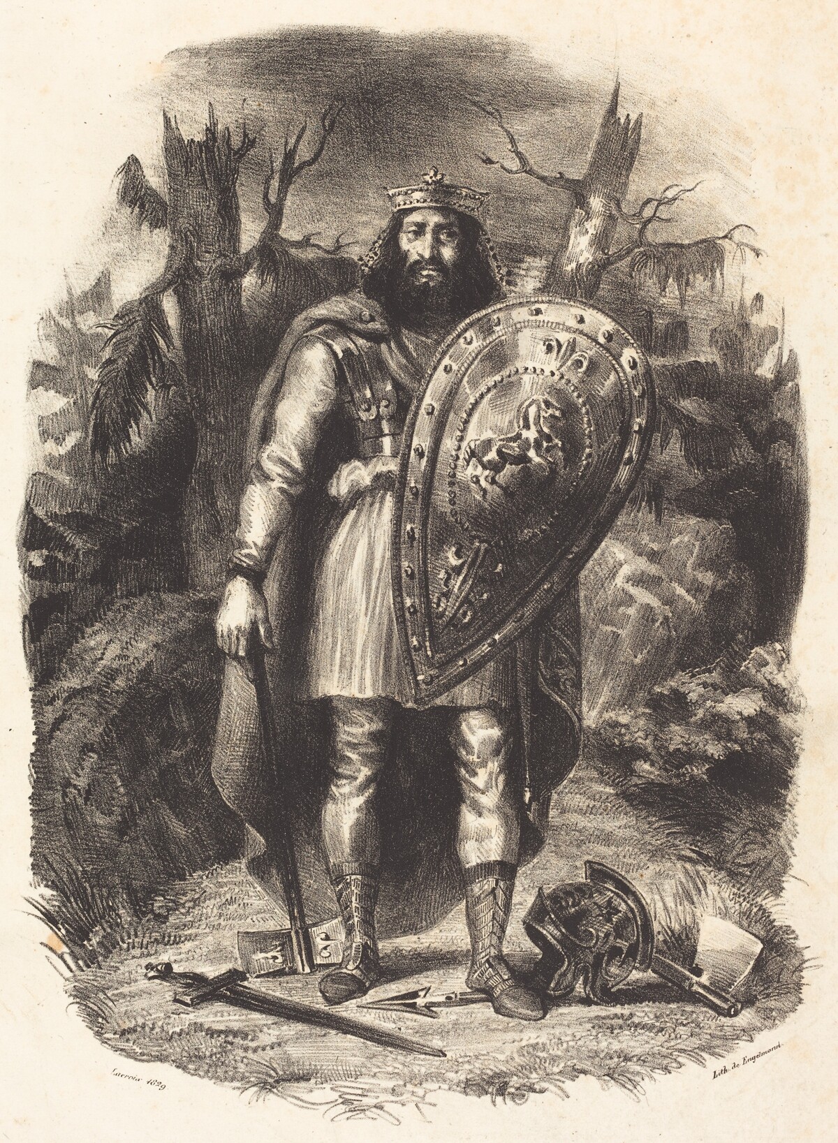 Vercingétorix by Eugène Delacroix
