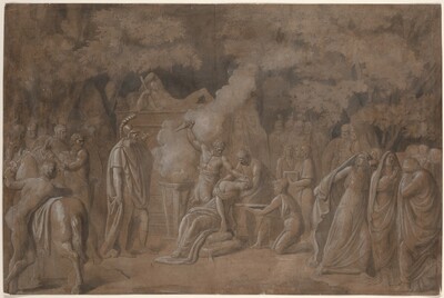 Death of Iphigenia (?)