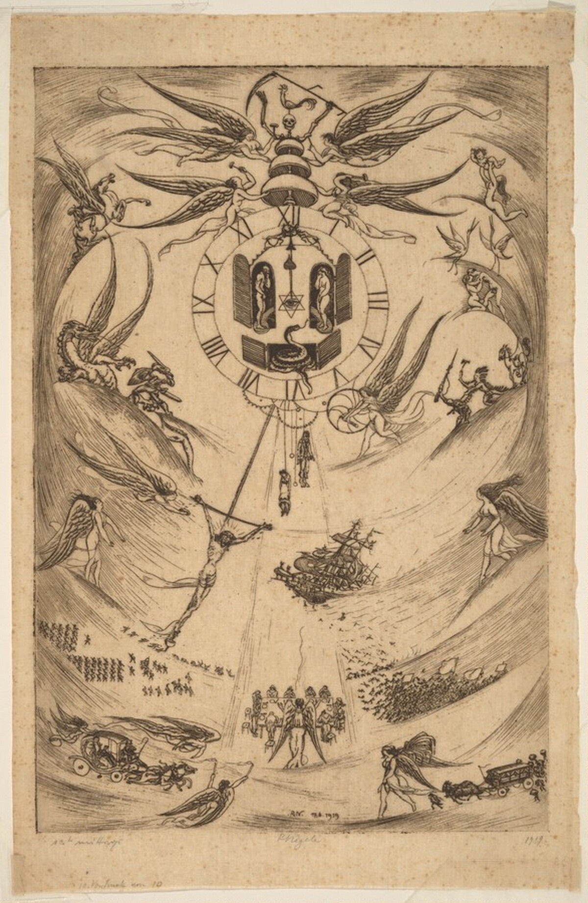 12 Uhr Mittags by Reinhold Nägele