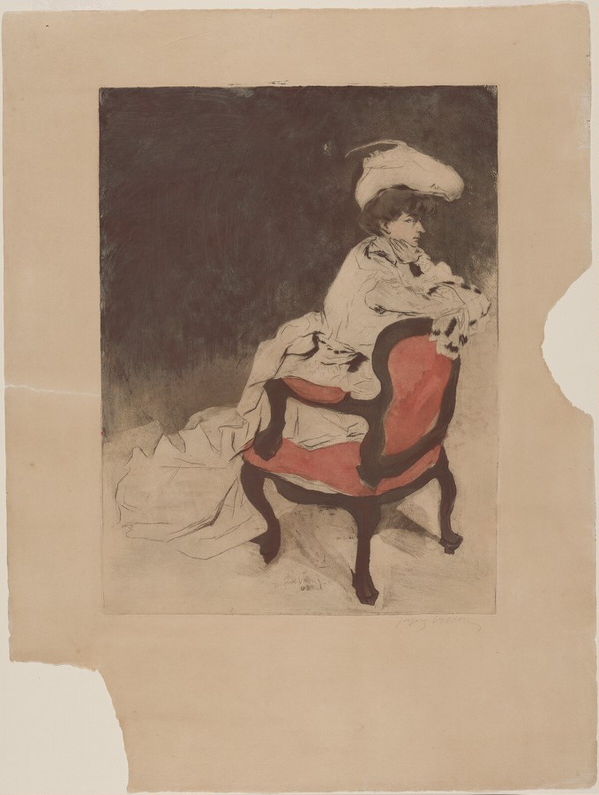 La Parisienne (17) by Jacques Villon