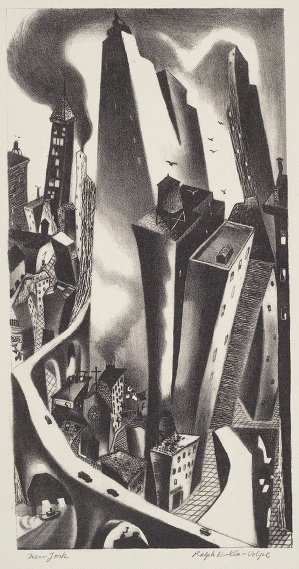 New York by Ralph Eugene Della-Volpe