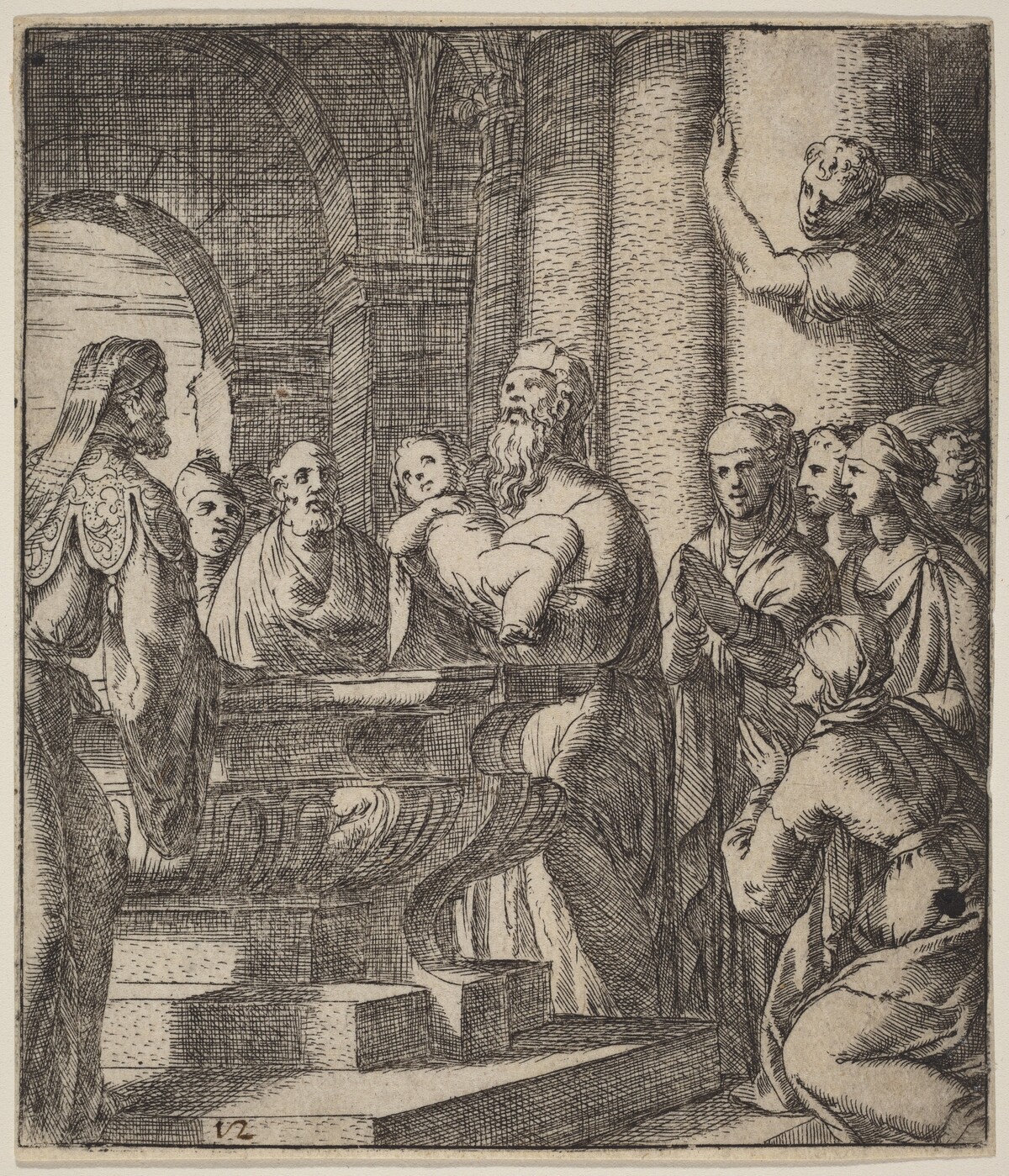 The Baptism of Christ by Giovanni Battista Fontana