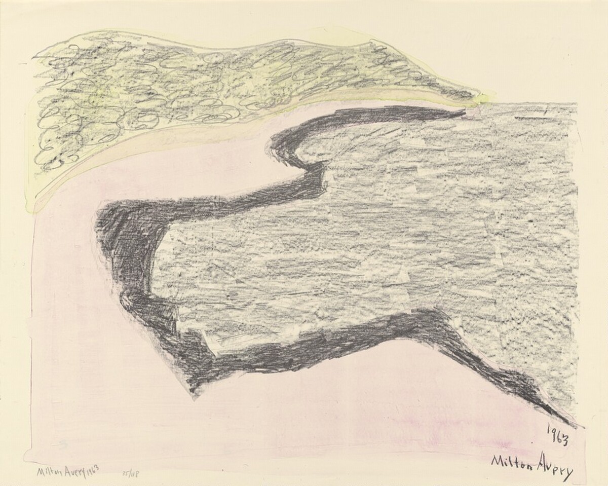 Gray Sea by Milton Avery