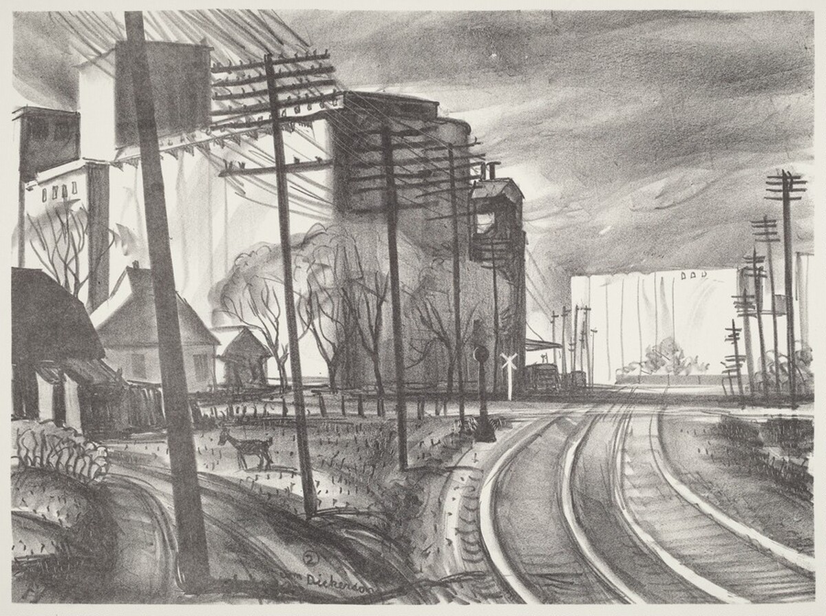 Lithograph #2 by William Judson Dickerson