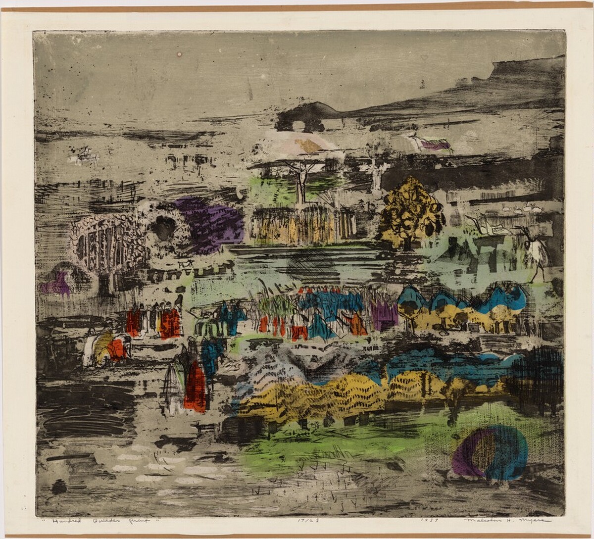 Hundred Guilder Print by Malcolm Haynie Myers