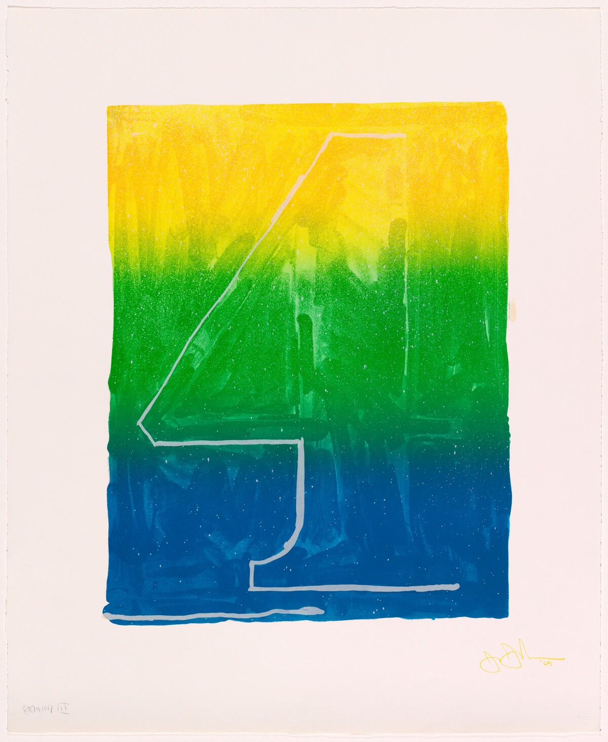 Figure 4 by Jasper Johns