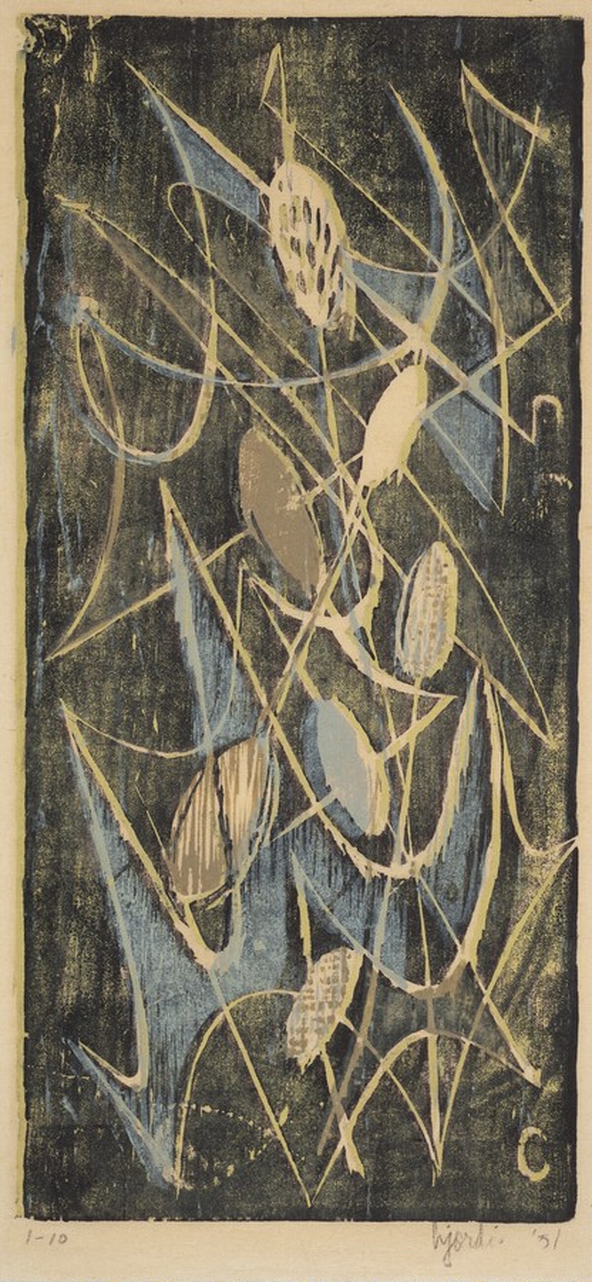 Untitled (Abstraction) by Hjordis (Ethel) Anderson