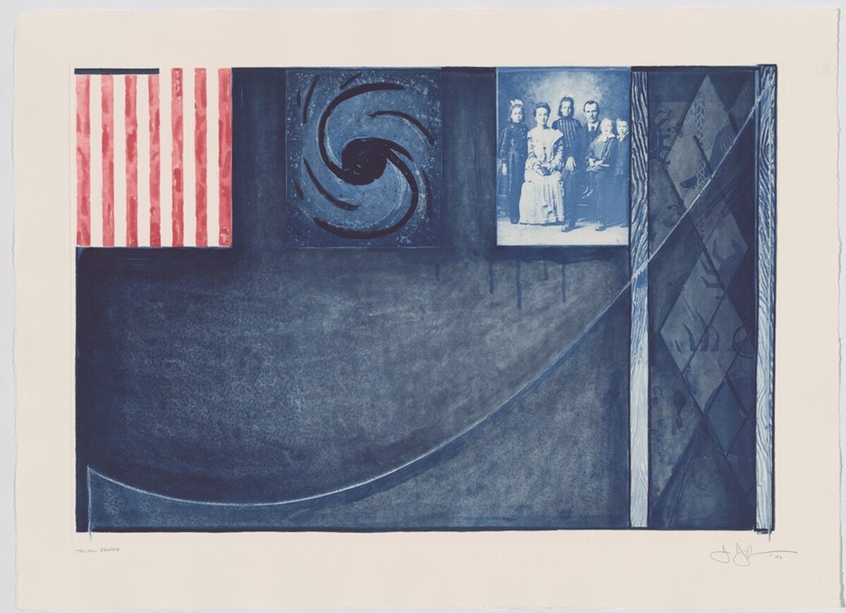 Untitled [trial proof] by Jasper Johns