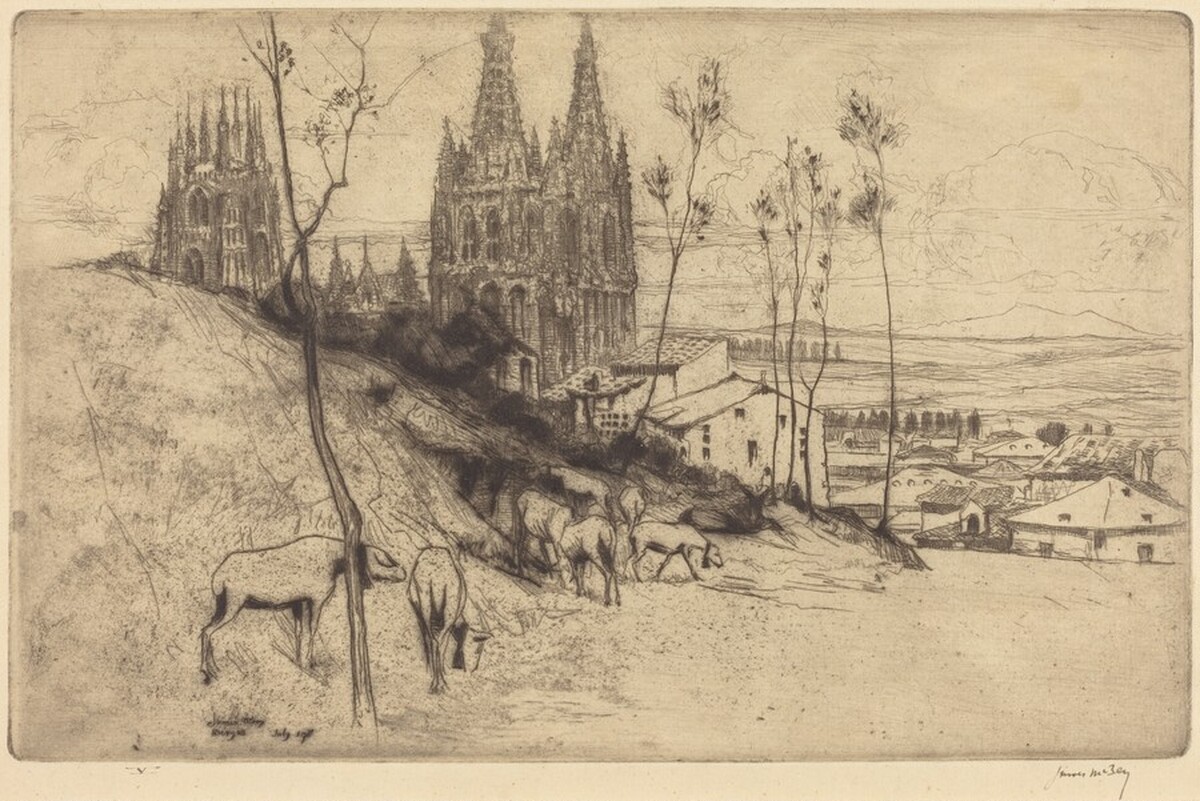 Burgos by James McBey