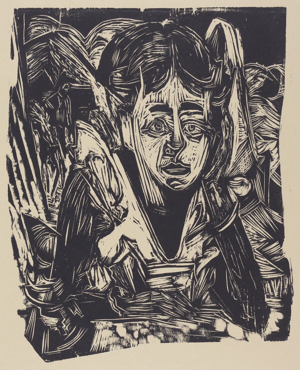 Girl Dreaming by Ernst Ludwig Kirchner