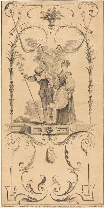 Shepherd and Shepherdess (?)