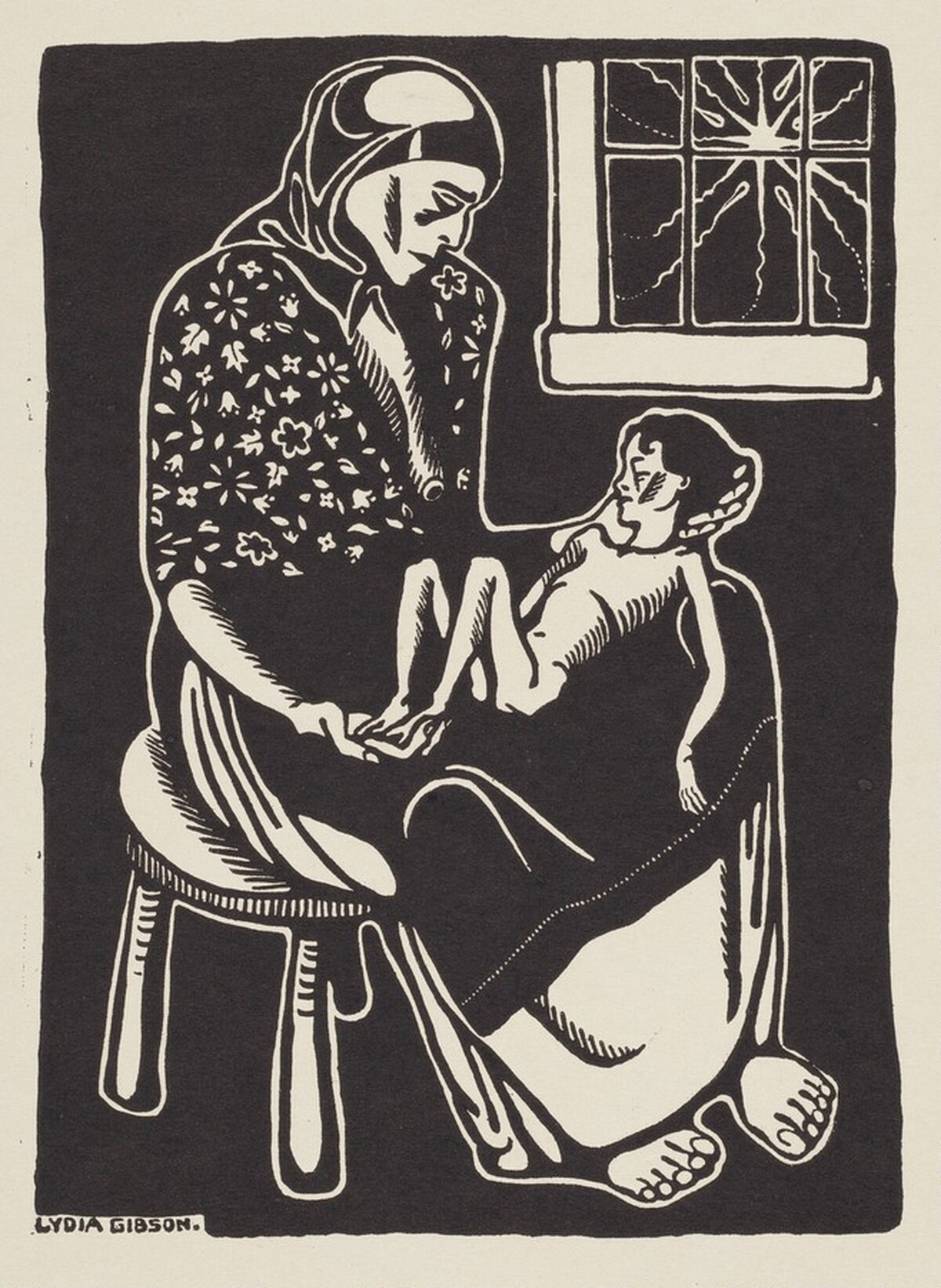Untitled (Mother and Child) by Lydia Gibson