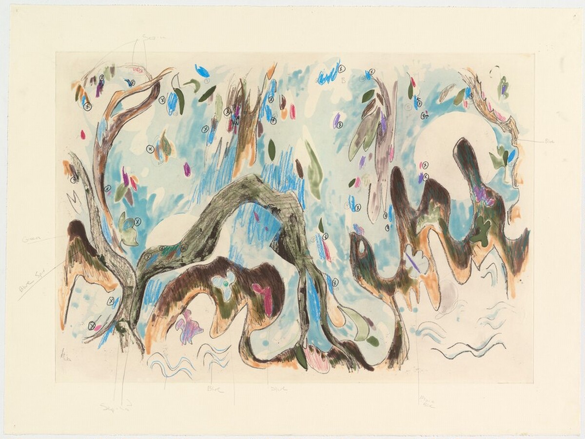 Untitled (LO 425) by Laura Owens